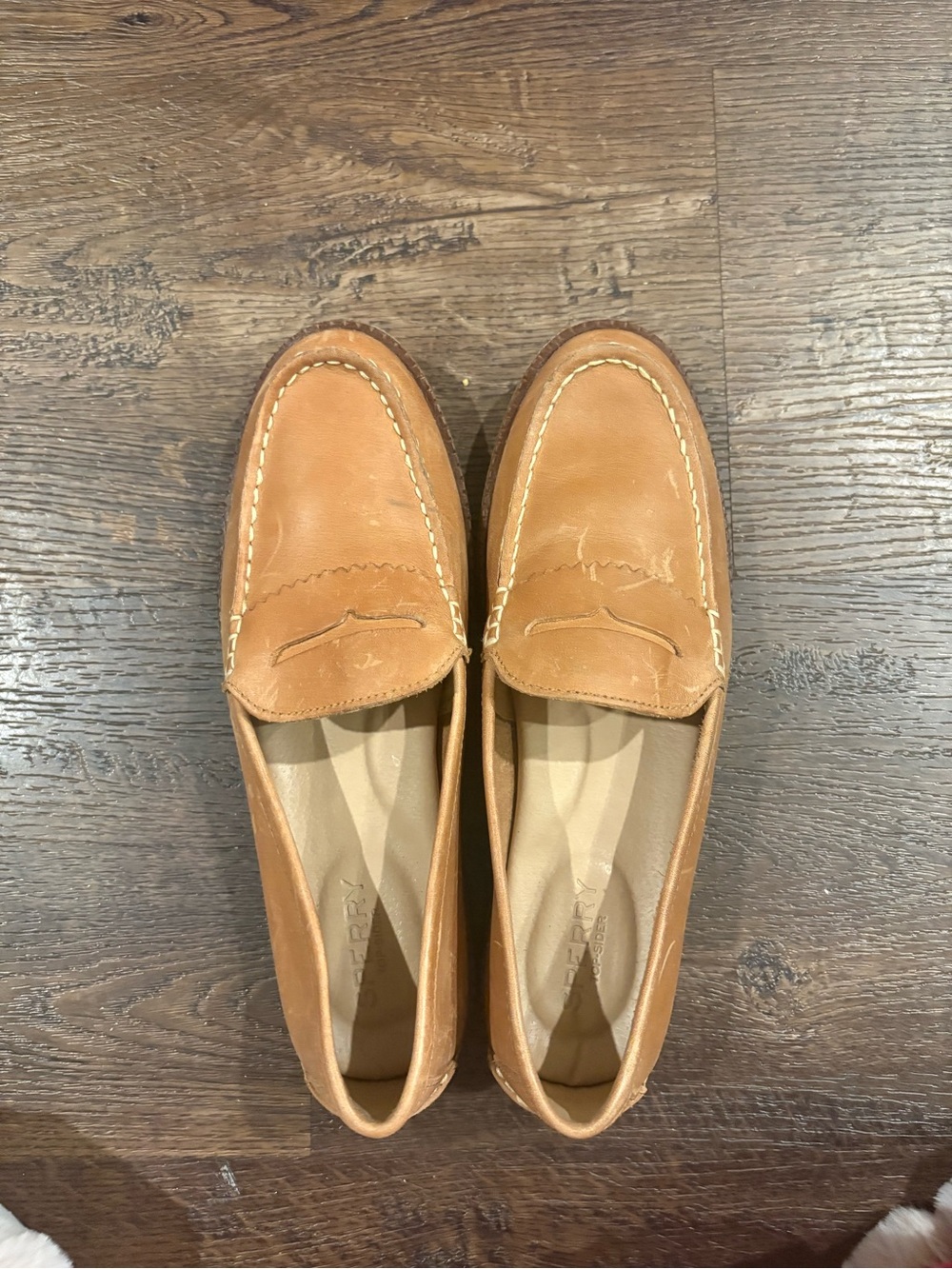 Sperry Leather Penny Loafers - Classic Women’s Driving Shoes